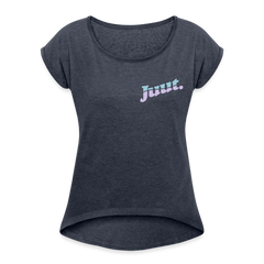 Juut - Frauen T-Shirt mit gerollten Ärmeln