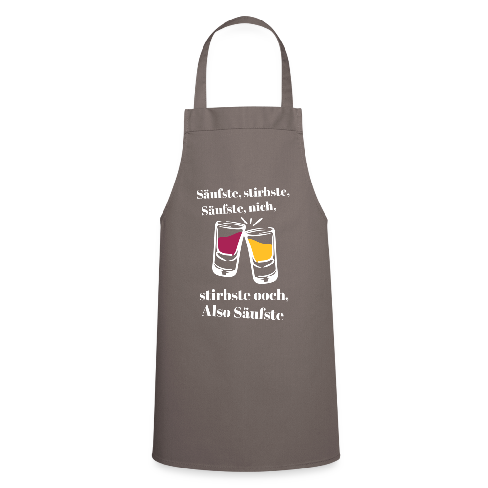 Säufste - Kochschürze - grey