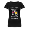 Säufste - Frauen Premium T-Shirt - black