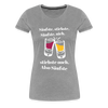 Säufste - Frauen Premium T-Shirt - heather grey