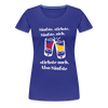 Säufste - Frauen Premium T-Shirt - royal blue