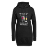 Säufste - Hoodie-Kleid - black