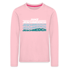 Janz Jeschmeidich - Kinder Langarmshirt - rose shadow