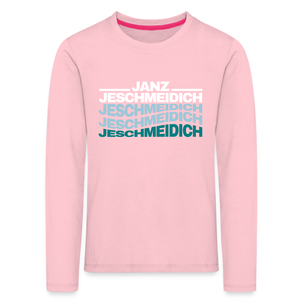 Janz Jeschmeidich - Kinder Langarmshirt - rose shadow