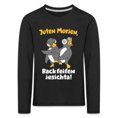 Juten Morjen, Backfeifenjesichta! - Kinder Langarmshirt