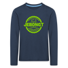 Jebongt Freunde - Kinder Langarmshirt - navy