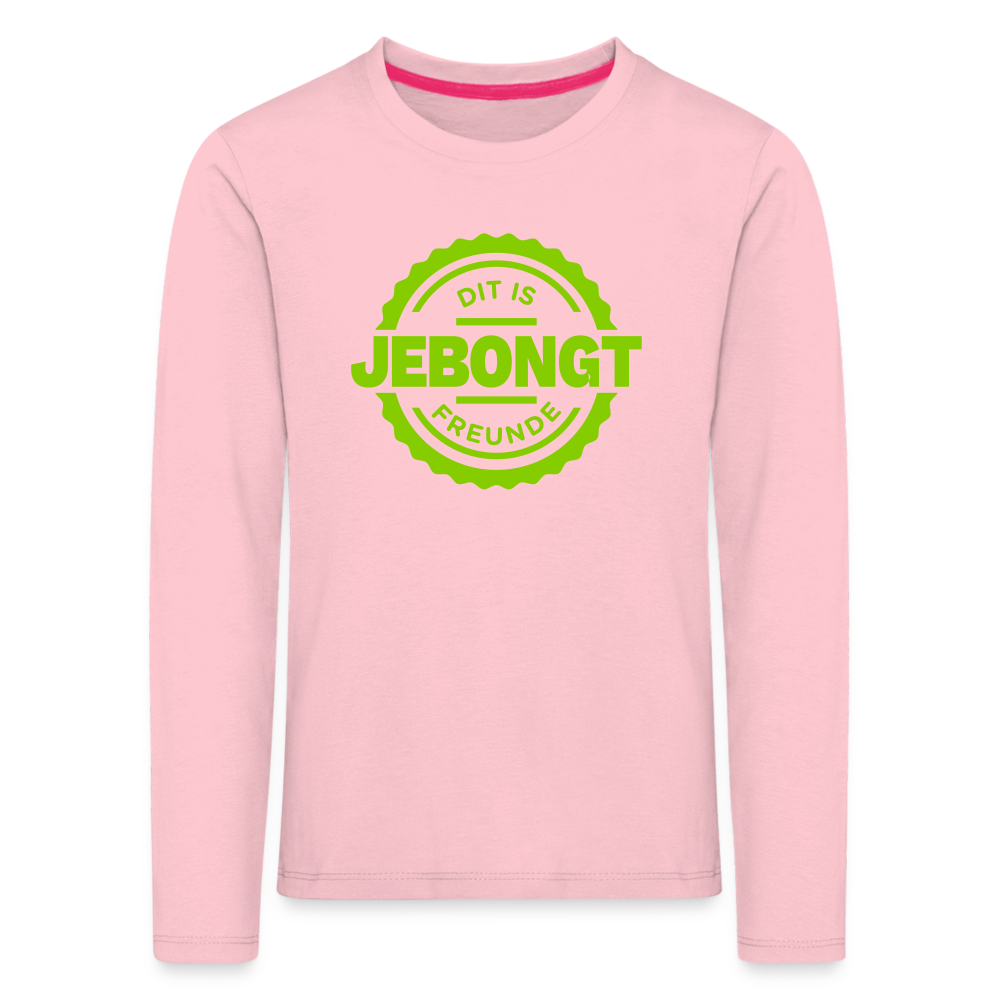 Jebongt Freunde - Kinder Langarmshirt - rose shadow