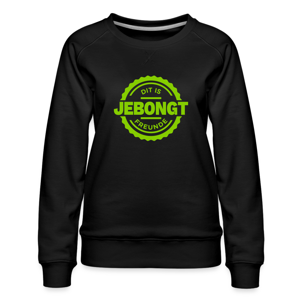Jebongt Freunde - Frauen Premium Sweatshirt - black