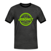 Jebongt Freunde - Männer Ringer T-Shirt - charcoal/black