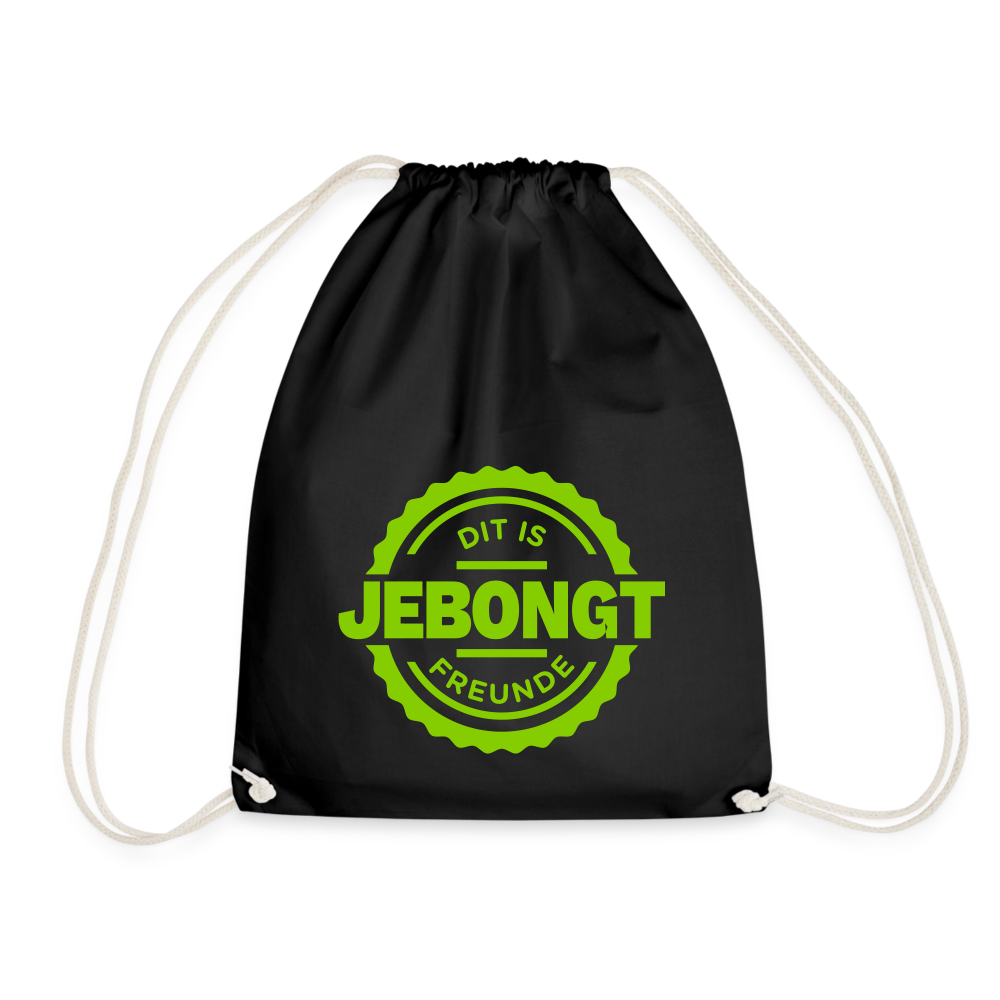 Jebongt Freunde - Turnbeutel - black