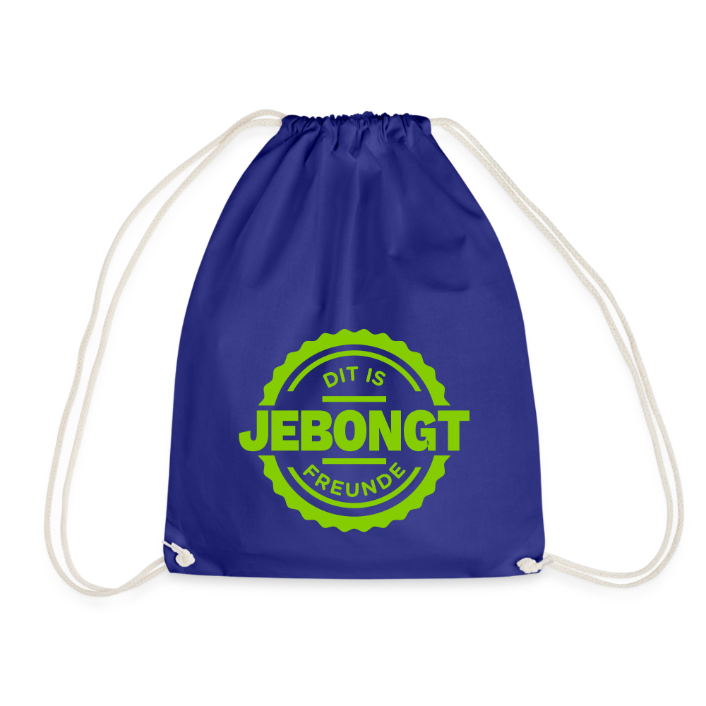 Jebongt Freunde - Turnbeutel - royal blue