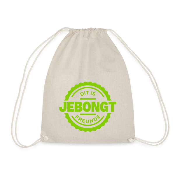 Jebongt Freunde - Turnbeutel - nature