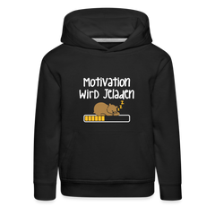Motivation Wird Jeladen Warten - Kinder Premium Hoodie