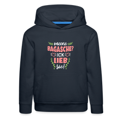 Meene Bagasche Ick Lieb Sie - Kinder Premium Hoodie
