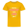 Meene Bagasche Ick Lieb Sie - Teenager Premium T-Shirt - sun yellow