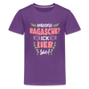 Meene Bagasche Ick Lieb Sie - Teenager Premium T-Shirt - purple