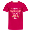 Meene Bagasche Ick Lieb Sie - Teenager Premium T-Shirt - dark pink