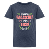 Meene Bagasche Ick Lieb Sie - Teenager Premium T-Shirt - heather blue
