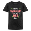 Meene Bagasche Ick Lieb Sie - Teenager Premium T-Shirt - charcoal grey
