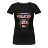 Meene Bagasche Ick Lieb Sie - Frauen Premium T-Shirt - black