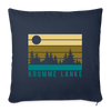 Krumme Lanke - Sofakissen mit Füllung (45 x 45 cm) - navy