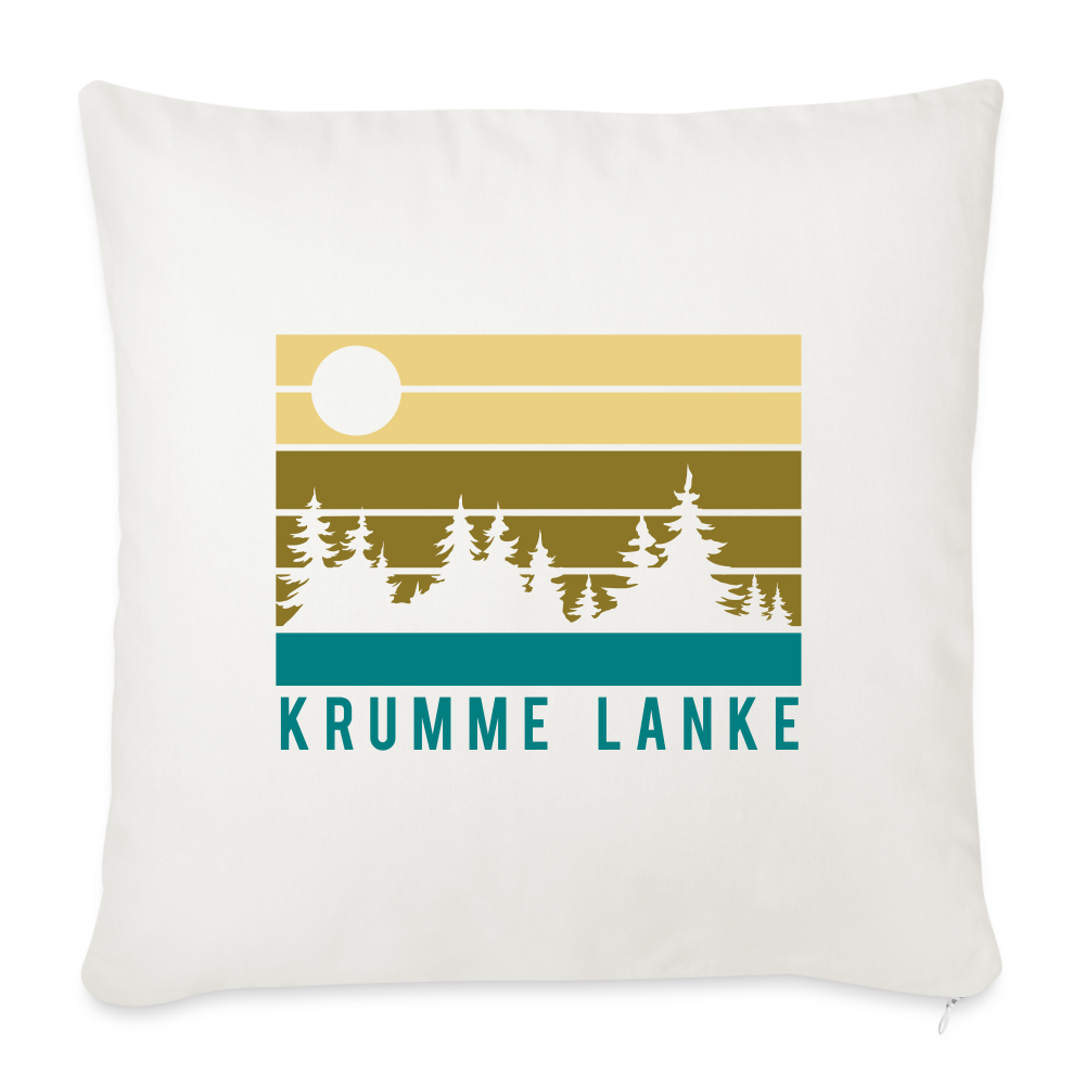 Krumme Lanke - Sofakissen mit Füllung (45 x 45 cm) - natural white