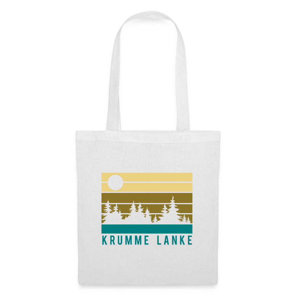 Krumme Lanke - Stoffbeutel - white