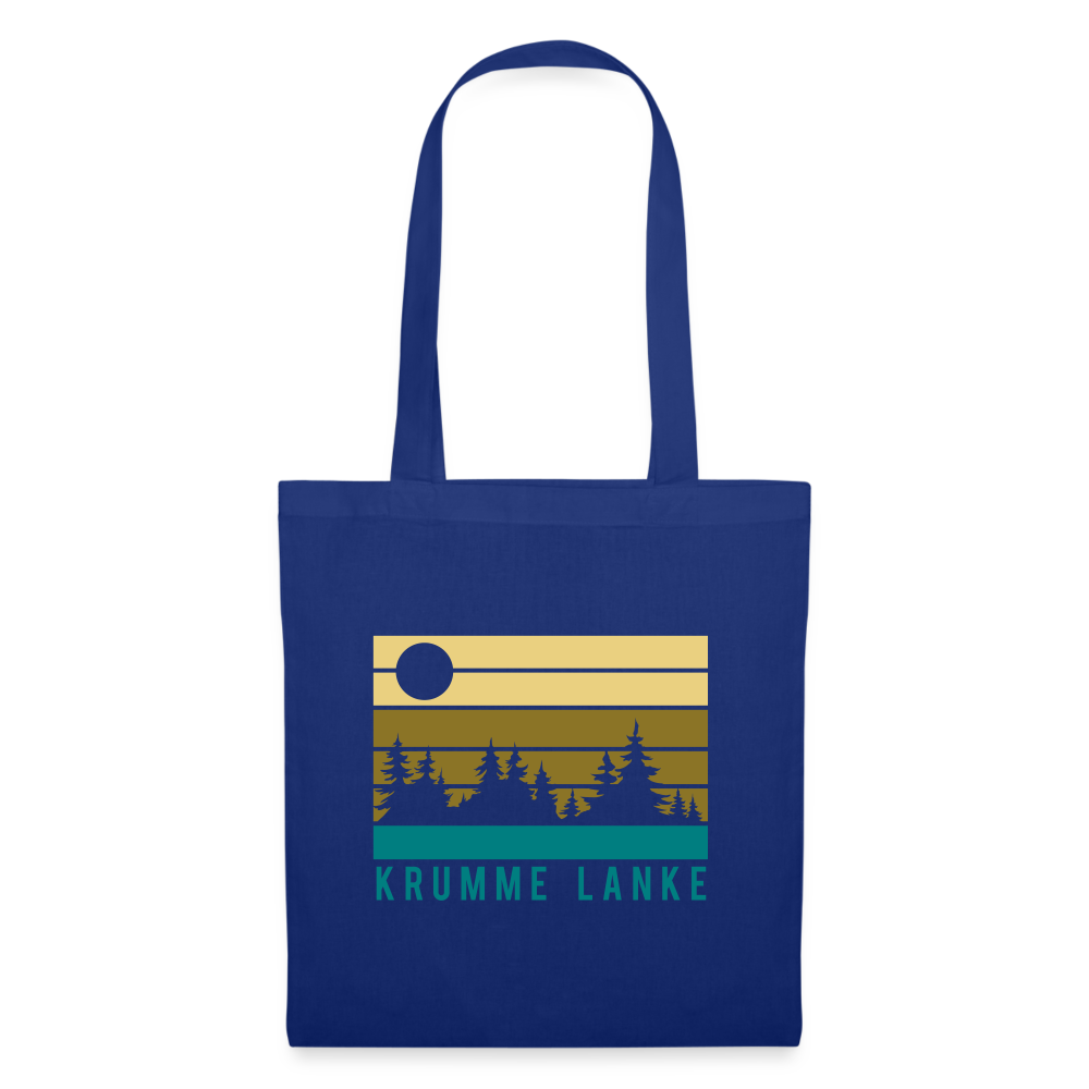 Krumme Lanke - Stoffbeutel - royal blue