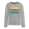 Krumme Lanke - Teenager Langarmshirt - heather grey