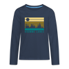 Krumme Lanke - Teenager Langarmshirt - navy