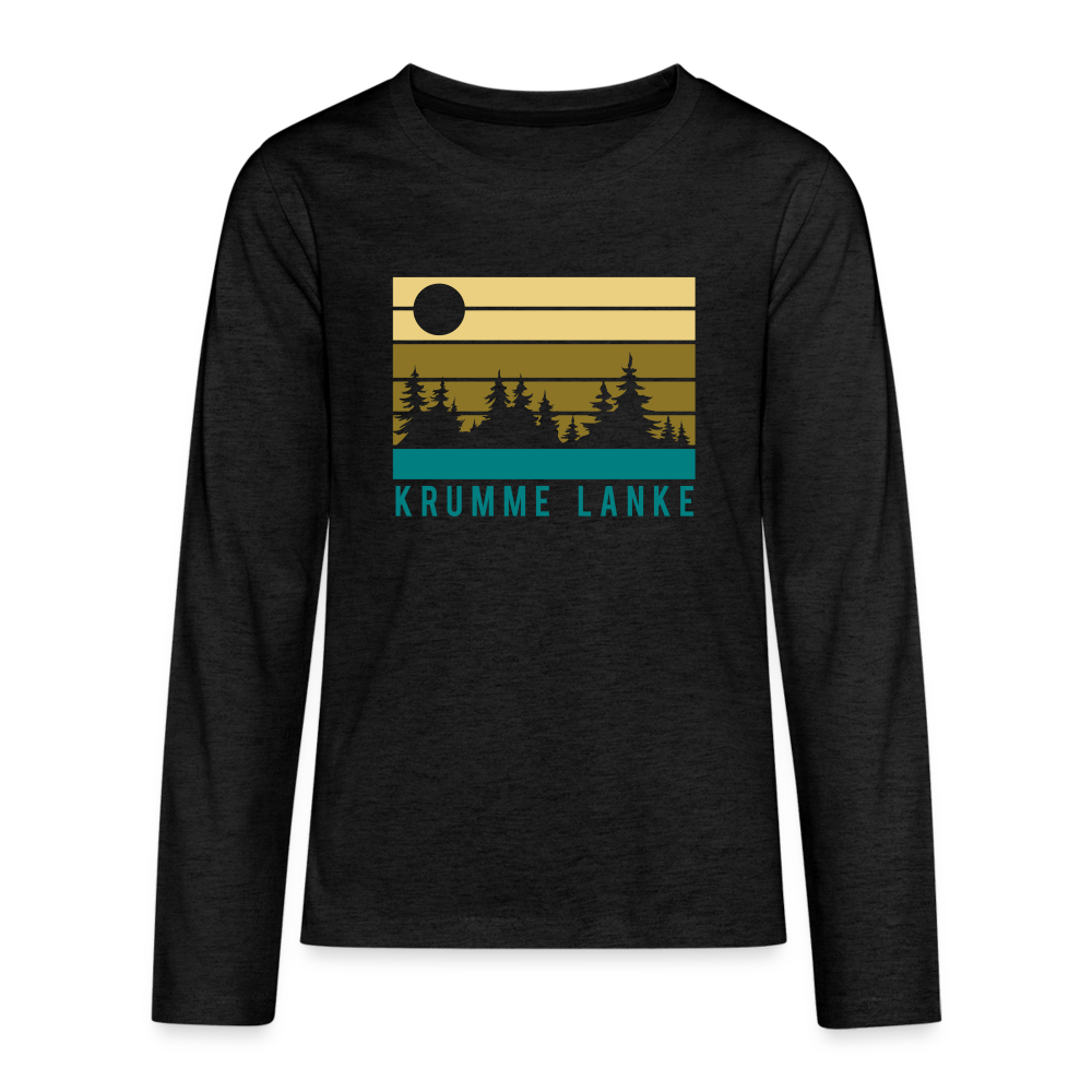 Krumme Lanke - Teenager Langarmshirt - charcoal grey