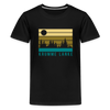 Krumme Lanke - Teenager Premium T-Shirt - black