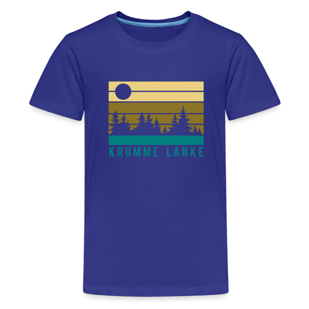 Krumme Lanke - Teenager Premium T-Shirt - royal blue