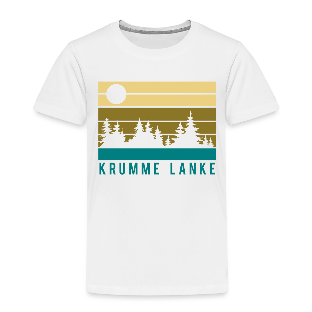 Krumme Lanke - Kinder Premium T-Shirt - white