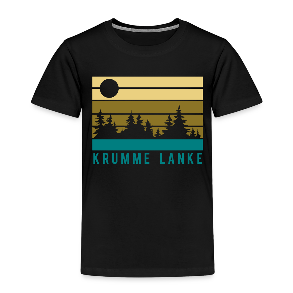 Krumme Lanke - Kinder Premium T-Shirt - black