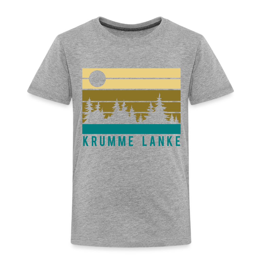 Krumme Lanke - Kinder Premium T-Shirt - heather grey