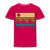 Krumme Lanke - Kinder Premium T-Shirt - dark pink