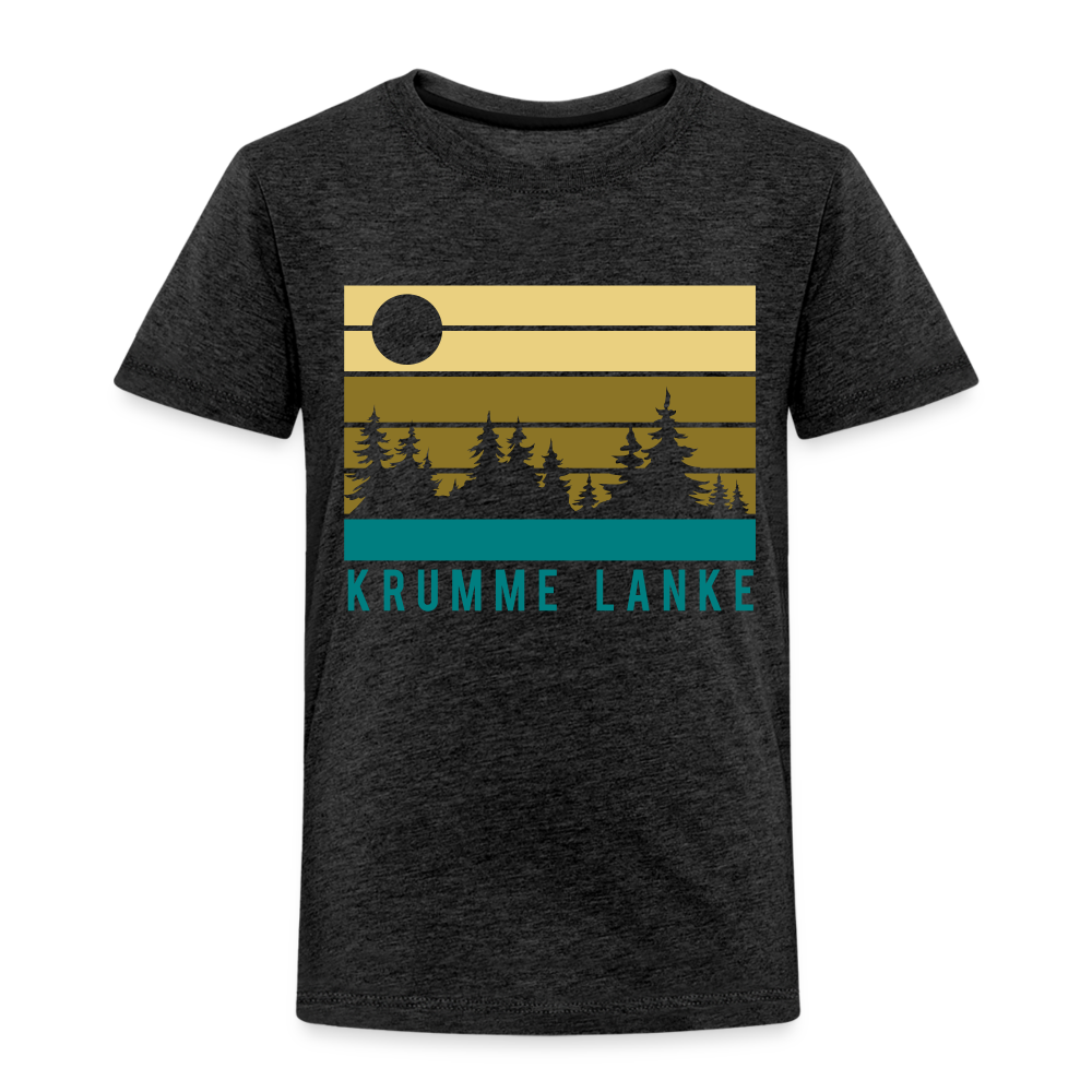 Krumme Lanke - Kinder Premium T-Shirt - charcoal grey