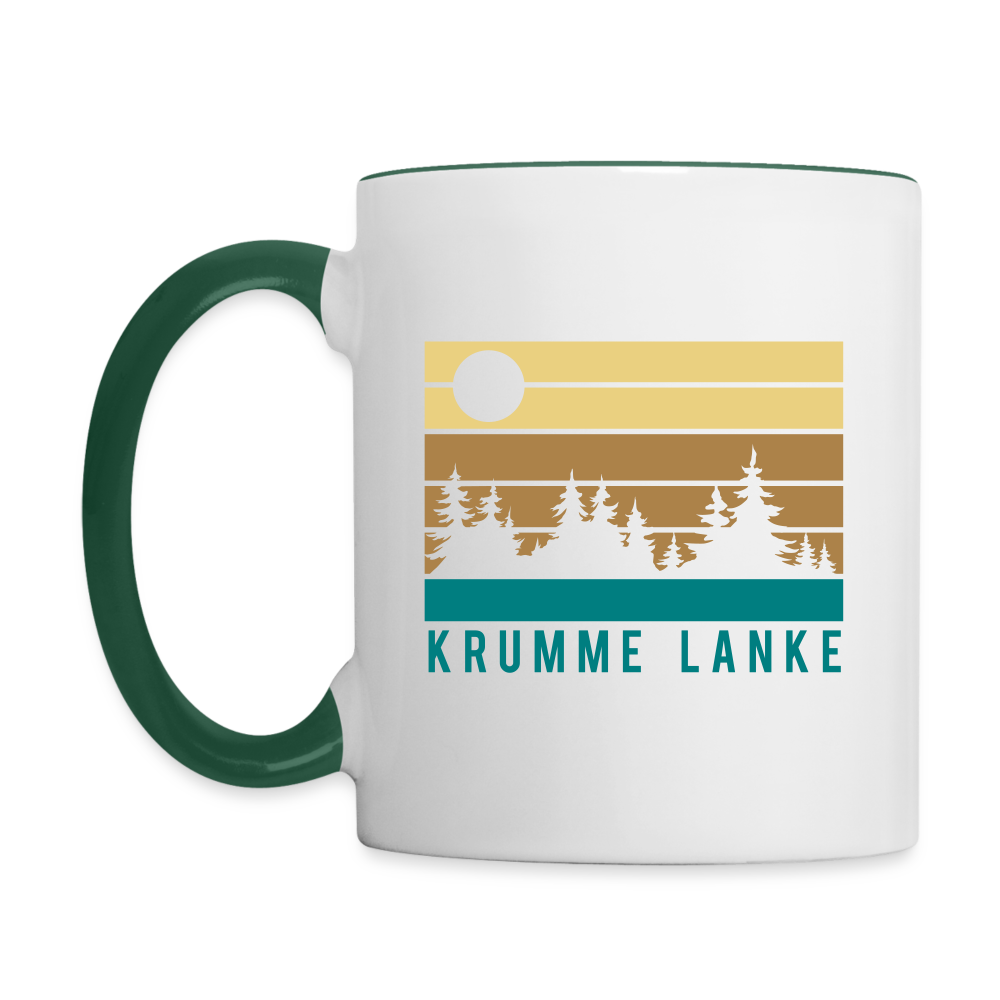 Krumme Lanke - Tasse zweifarbig