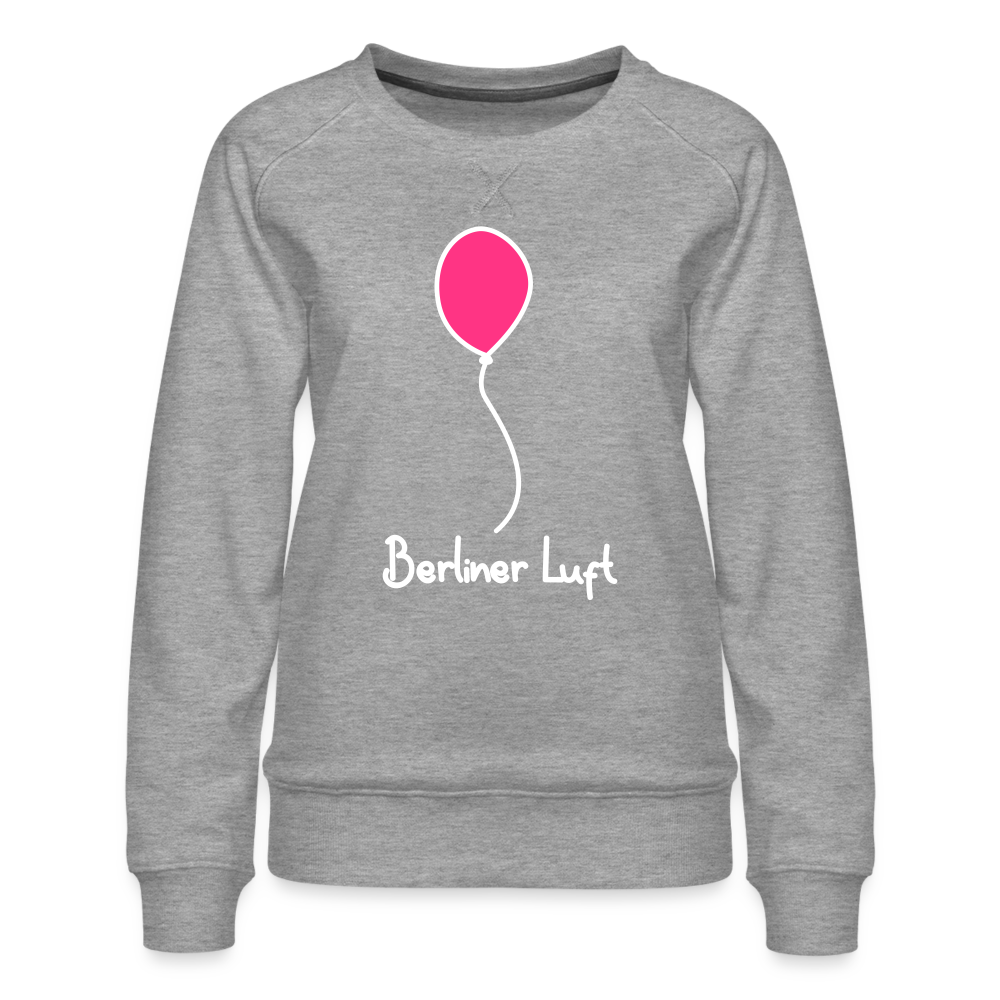 Berliner Luft - Frauen Premium Sweatshirt - heather grey
