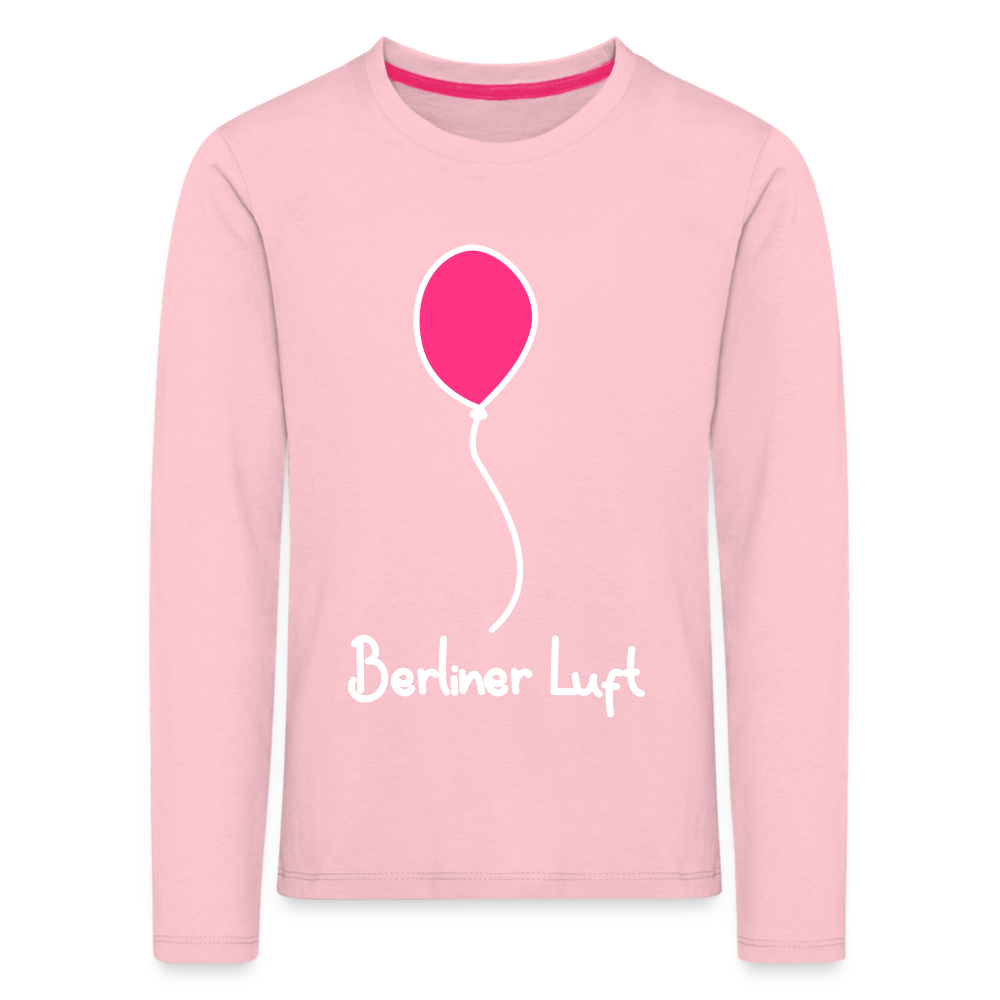 Berliner Luftballon - Kinder Langarmshirt - rose shadow