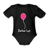 Berliner Luftballon - Bio-Kurzarmbody - black