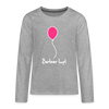 Berliner Luftballon - Teenager Langarmshirt - heather grey