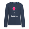 Berliner Luftballon - Teenager Langarmshirt - navy