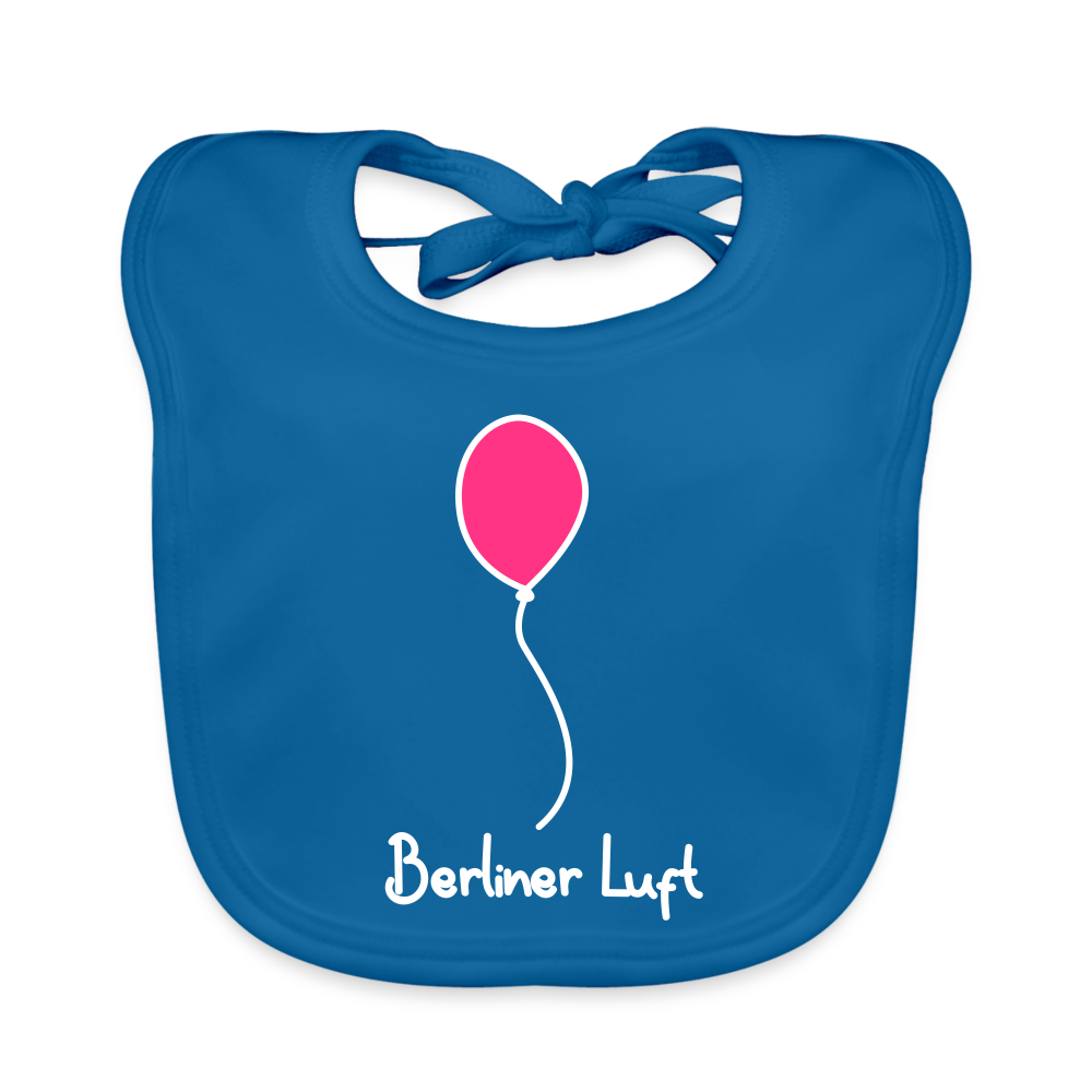 Berliner Luftballon - Lätzchen - peacock-blue