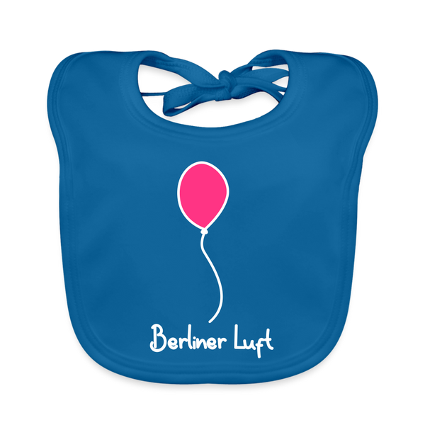 Berliner Luftballon - Lätzchen - peacock-blue