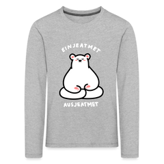 Einjeatmet - Kinder Langarmshirt