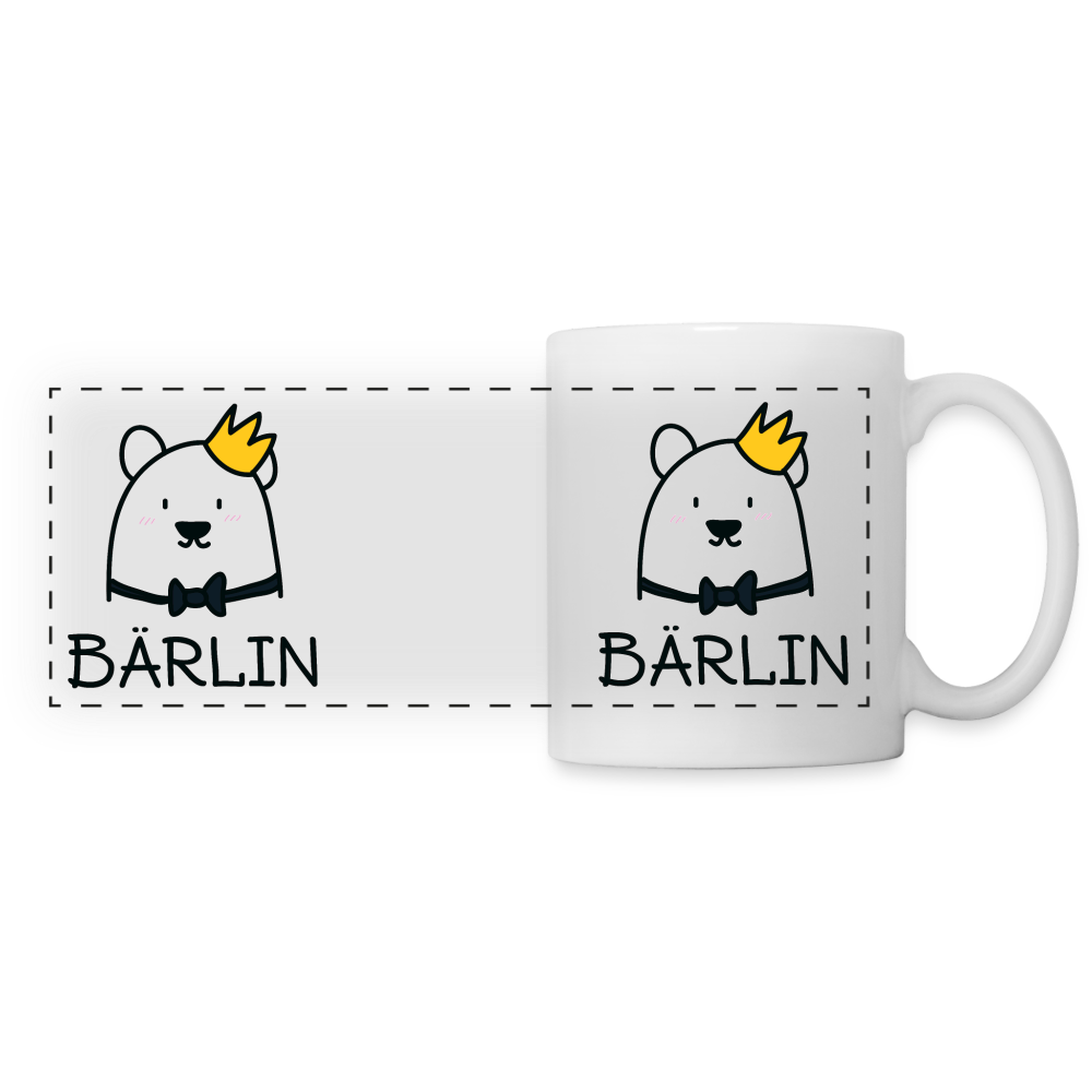 Bärlin - Tasse zweifarbig - white