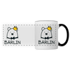 Bärlin - Tasse zweifarbig - white/black