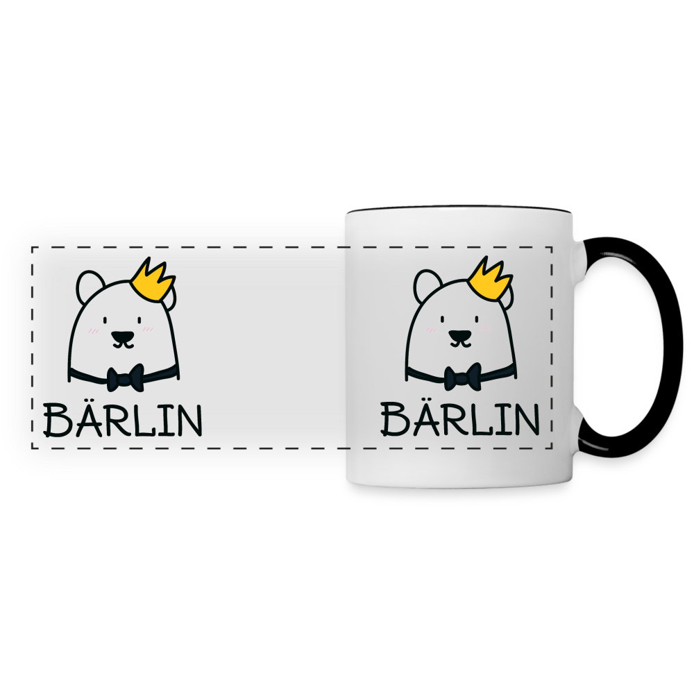 Bärlin - Tasse zweifarbig - white/black